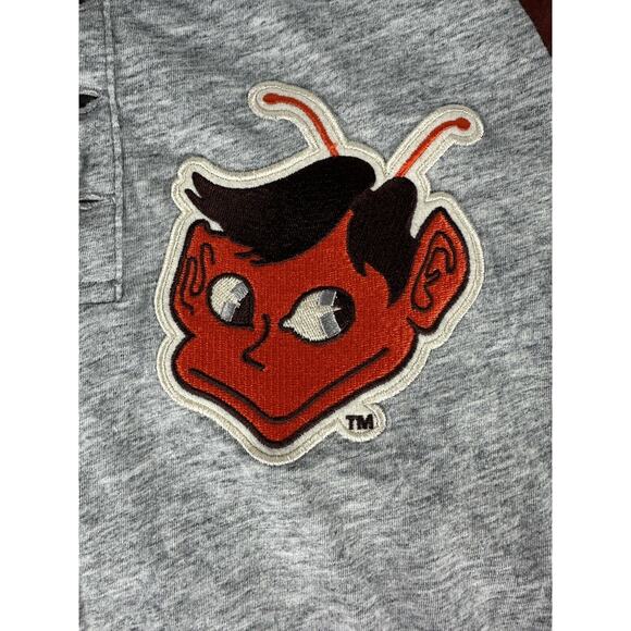 St. Louis Browns Mitchell & Ness MLB S Small Shirt Retro Team Gray Brown NWT - Picture 3 of 5